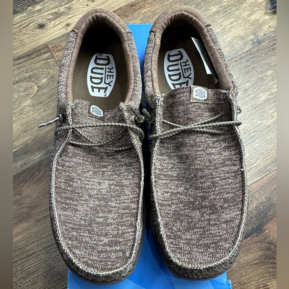 Hey Dude Youth Wally Sport Knit - Walnut